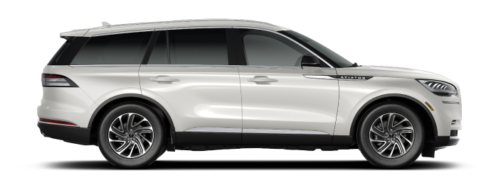 A 2024 Lincoln Aviator® SUV in Pristine White | Lincoln Demo 4 in Wooster OH