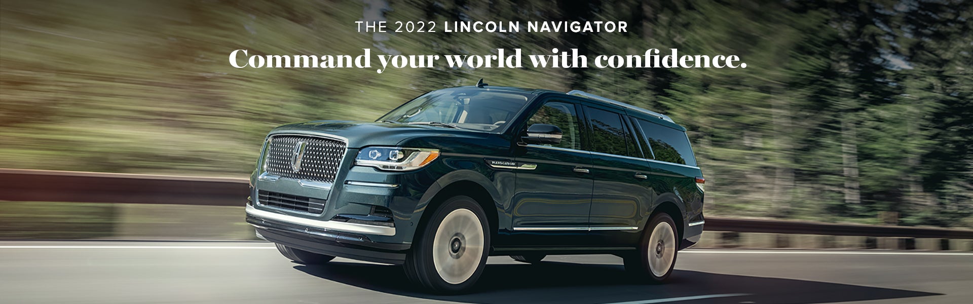 The 2022 Lincoln Navigator
